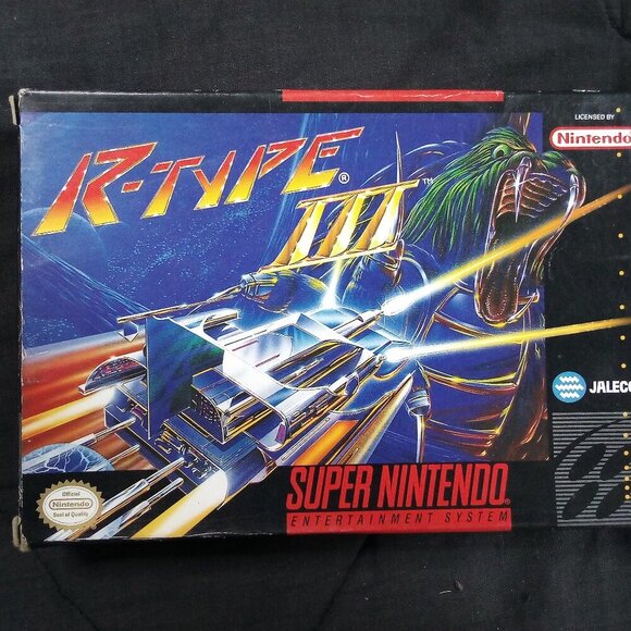 R-Type 3 Super Nintendo Game SNES CIB - Picture 1 of 5
